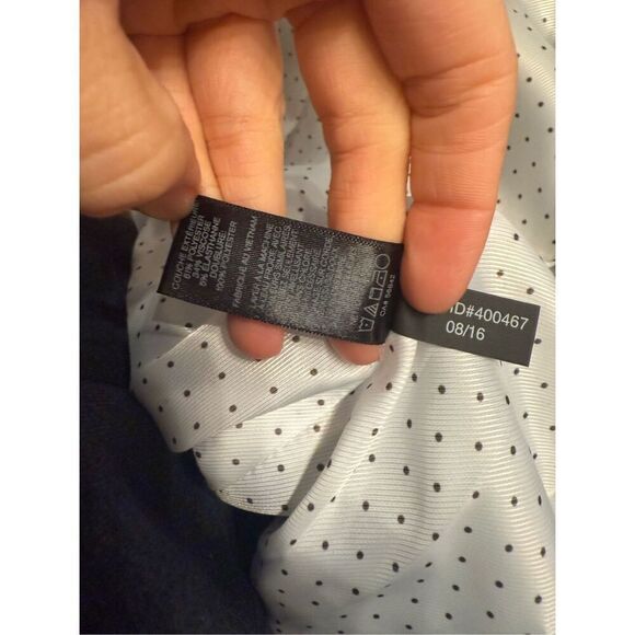 Express Black Single Button Notch Lapel Collar Lined Career Blazer Size 4 - Picture 5 of 6